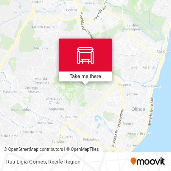 Rua Ligia Gomes map