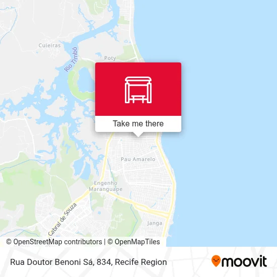 Rua Doutor Benoni Sá, 834 map