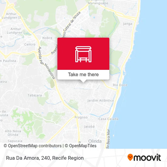 Rua Da Amora, 240 map