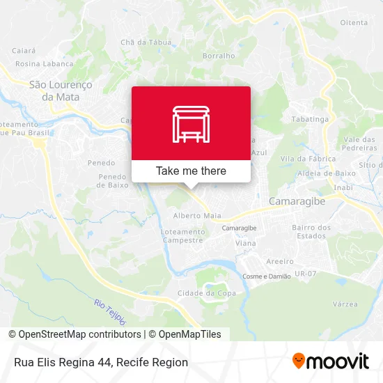 Rua Elis Regina 44 map