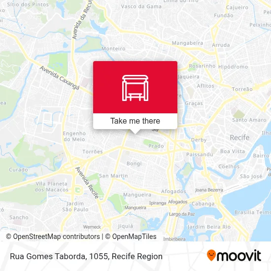 Rua Gomes Taborda, 1055 map