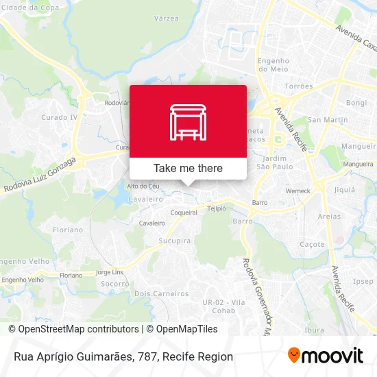 Rua Aprígio Guimarães, 787 map