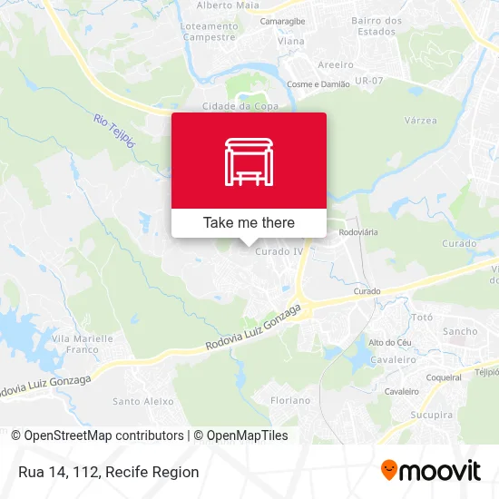 Rua 14, 112 map