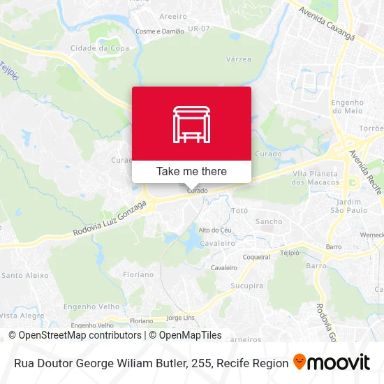 Rua Doutor George Wiliam Butler, 255 map