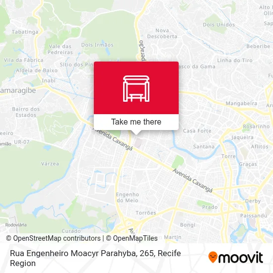 Rua Engenheiro Moacyr Parahyba, 265 map