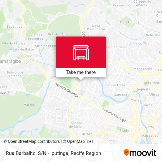 Rua Barbalho, S/N - Iputinga map