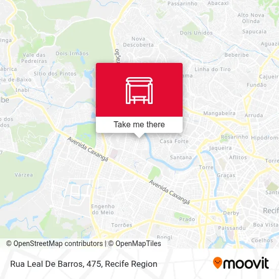 Rua Leal De Barros, 475 map