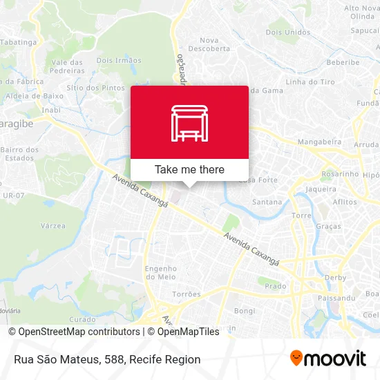 Rua São Mateus, 588 map