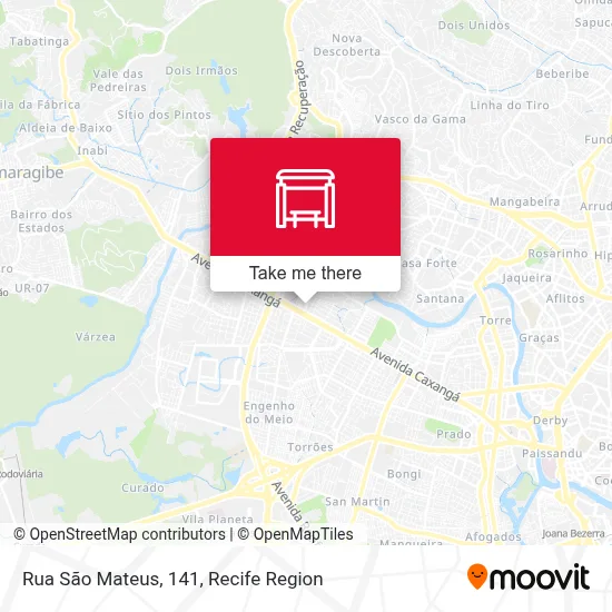 Rua São Mateus, 141 map