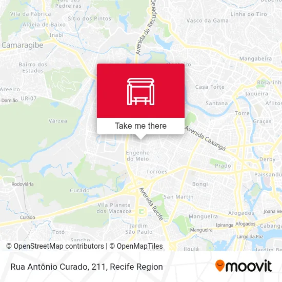 Rua Antônio Curado, 211 map