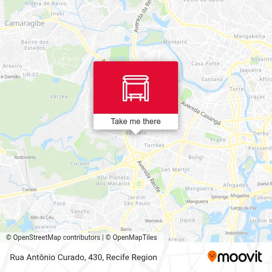 Rua Antônio Curado, 430 map