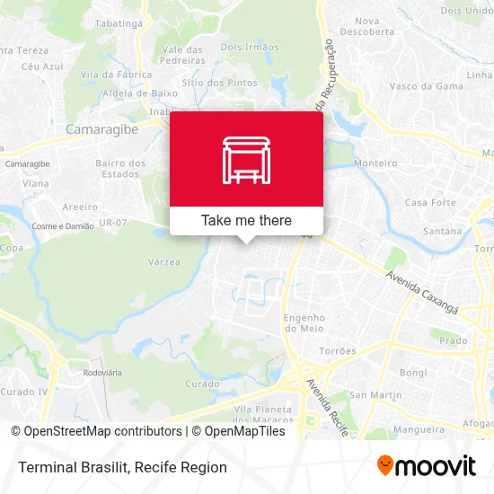 Terminal Brasilit map