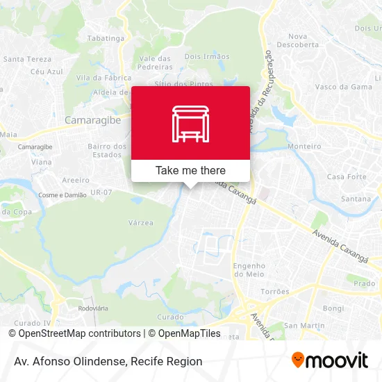 Av. Afonso Olindense map