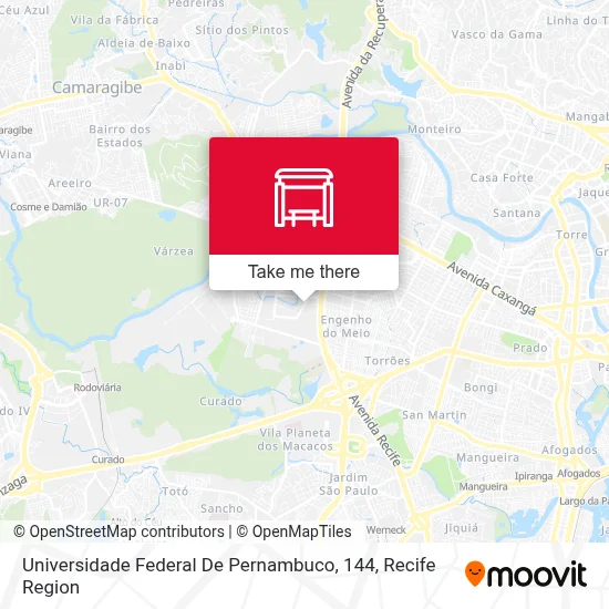 Universidade Federal De Pernambuco, 144 map
