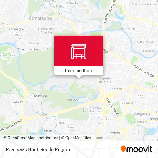 Rua Isaac Buril map