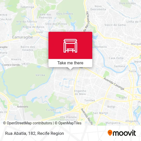 Rua Abatia, 182 map