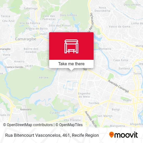 Rua Bitencourt Vasconcelos, 461 map