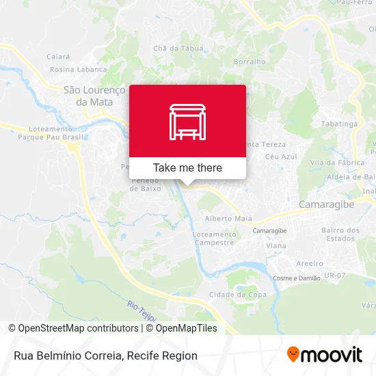 Rua Belmínio Correia map