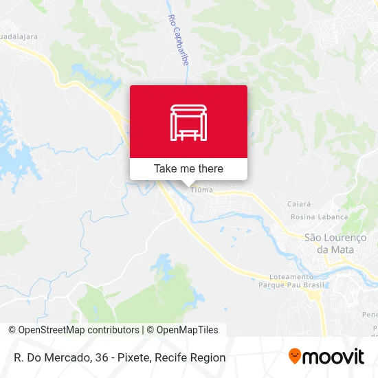 R. Do Mercado, 36 - Pixete map