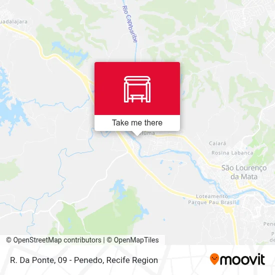 R. Da Ponte, 09 - Penedo map