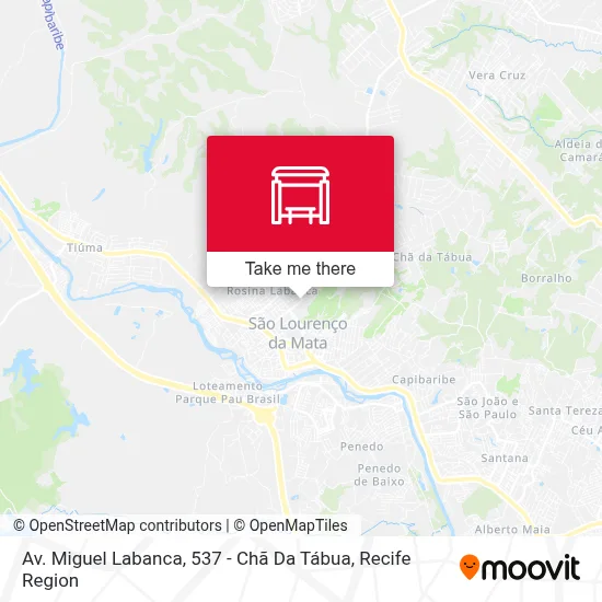Av. Miguel Labanca, 537 - Chã Da Tábua map