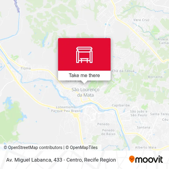 Av. Miguel Labanca, 433 - Centro map