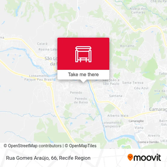 Rua Gomes Araújo, 66 map