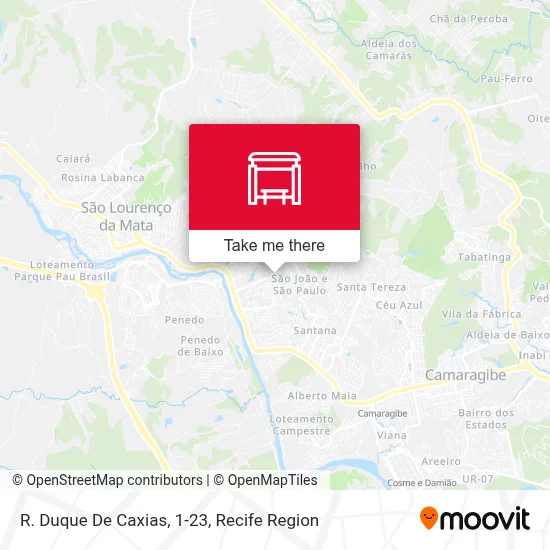 R. Duque De Caxias, 1-23 map