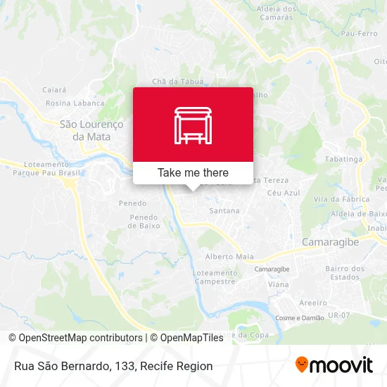 Rua São Bernardo, 133 map
