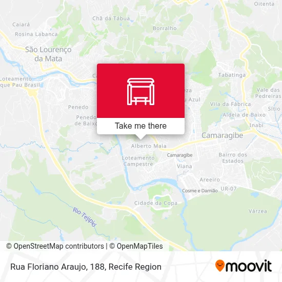 Rua Floriano Araujo, 188 map