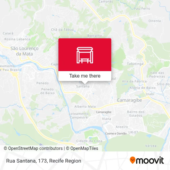 Rua Santana, 173 map