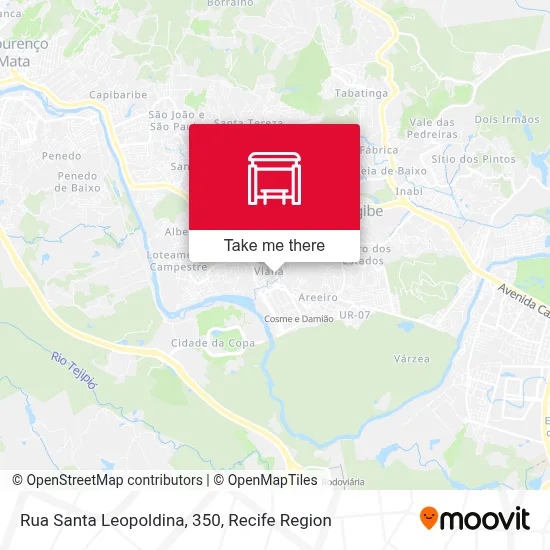 Rua Santa Leopoldina, 350 map