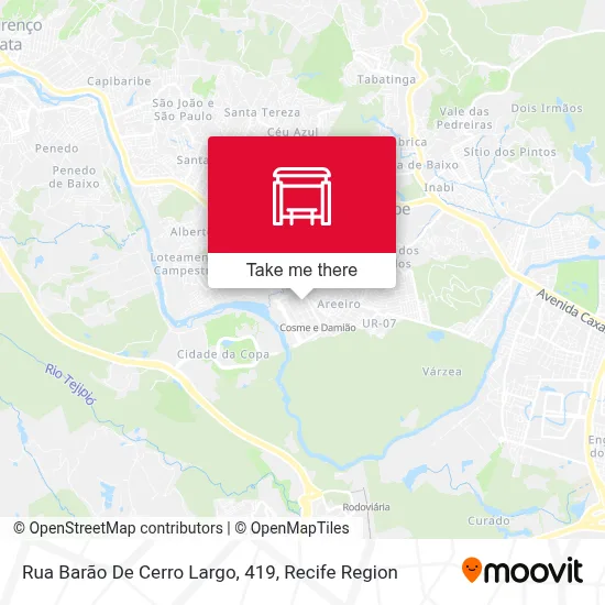 Rua Barão De Cerro Largo, 419 map