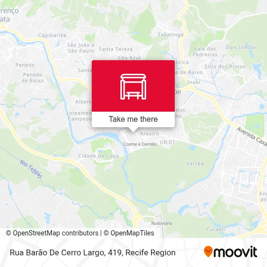 Rua Barão De Cerro Largo, 419 map