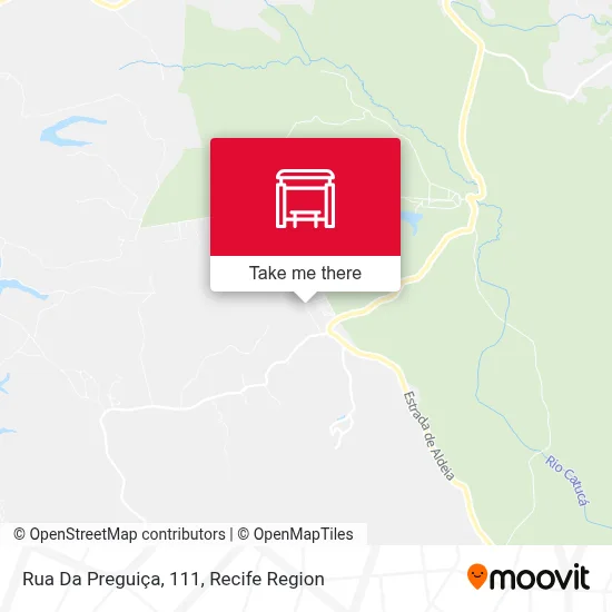 Rua Da Preguiça, 111 map
