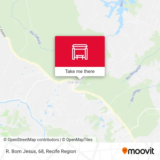 R. Bom Jesus, 68 map
