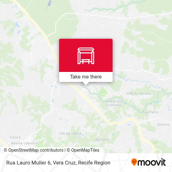 Rua Lauro Muller 6, Vera Cruz map