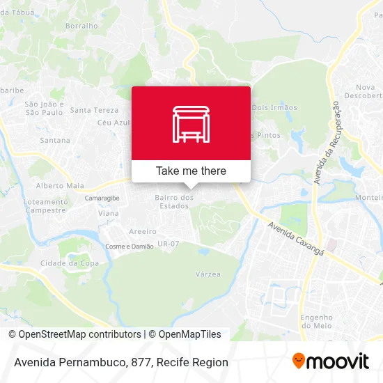 Avenida Pernambuco, 877 map
