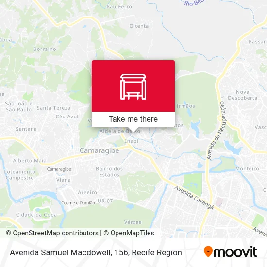 Avenida Samuel Macdowell, 156 map