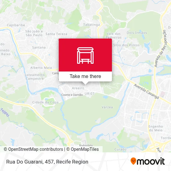 Rua Do Guarani, 457 map