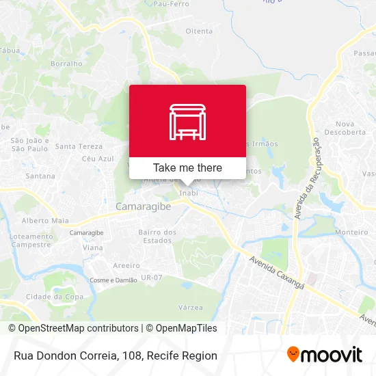 Rua Dondon Correia, 108 map