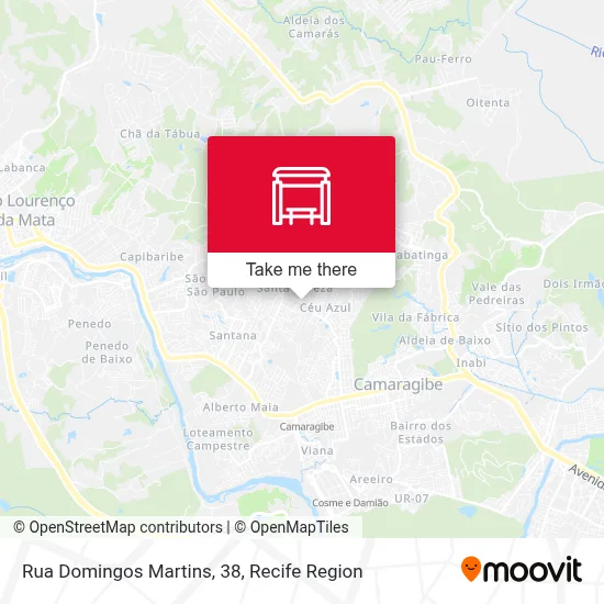 Rua Domingos Martins, 38 map