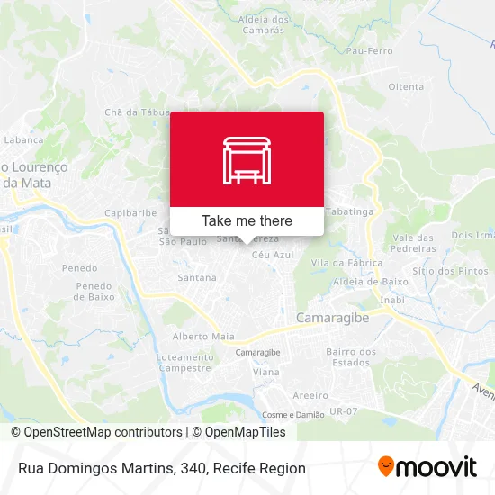 Rua Domingos Martins, 340 map