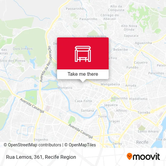 Rua Lemos, 361 map