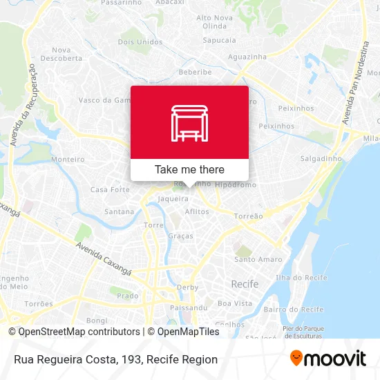 Rua Regueira Costa, 193 map