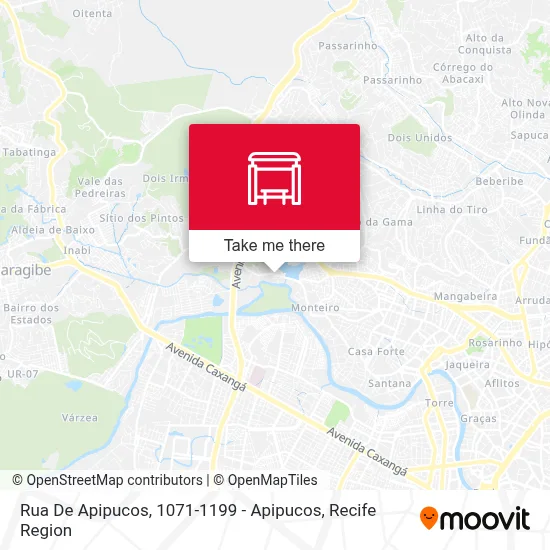Rua De Apipucos, 1071-1199 - Apipucos map