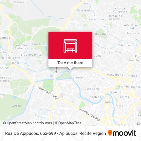 Rua De Apipucos, 663-699 - Apipucos map
