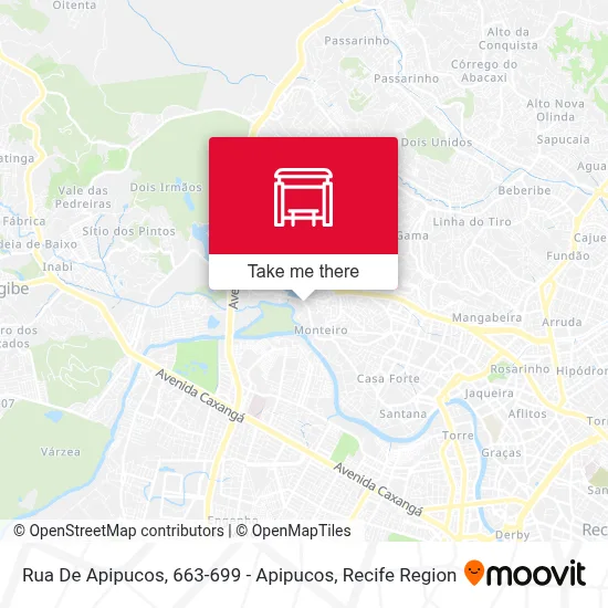 Rua De Apipucos, 663-699 - Apipucos map