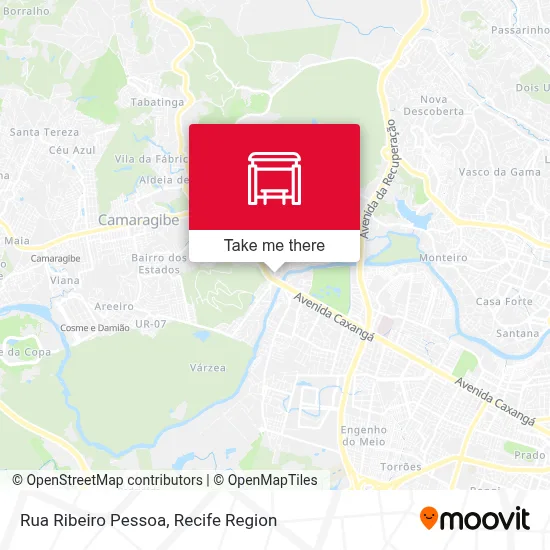 Rua Ribeiro Pessoa map