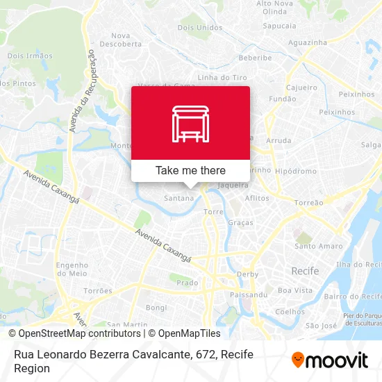 Rua Leonardo Bezerra Cavalcante, 672 map
